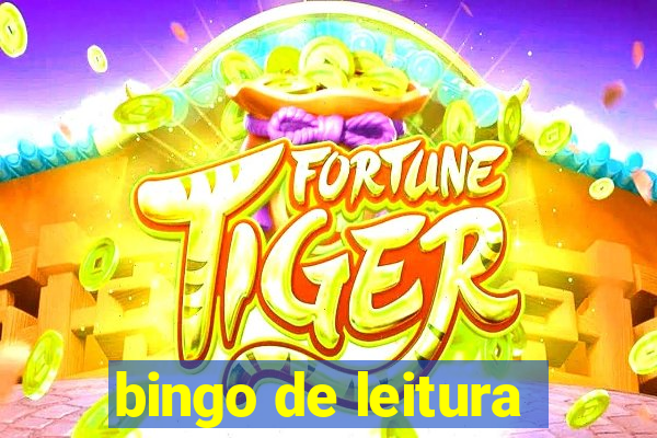 bingo de leitura